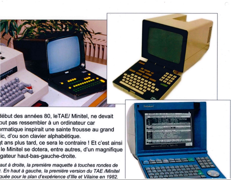 Le Musée ALCATEL du Minitel à ILLKIRCH: Les claviers des Minitels